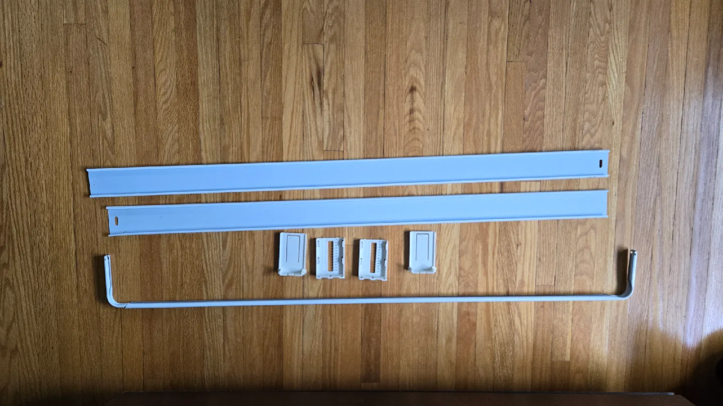 Pink Window Curtains with Hardware image indicator(2)