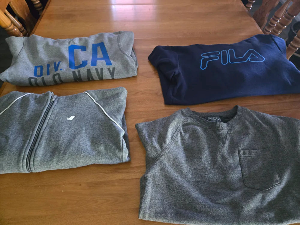 Assorted Jackets & Sweaters - Puma, Old Navy, Nike & More! image indicator(4)