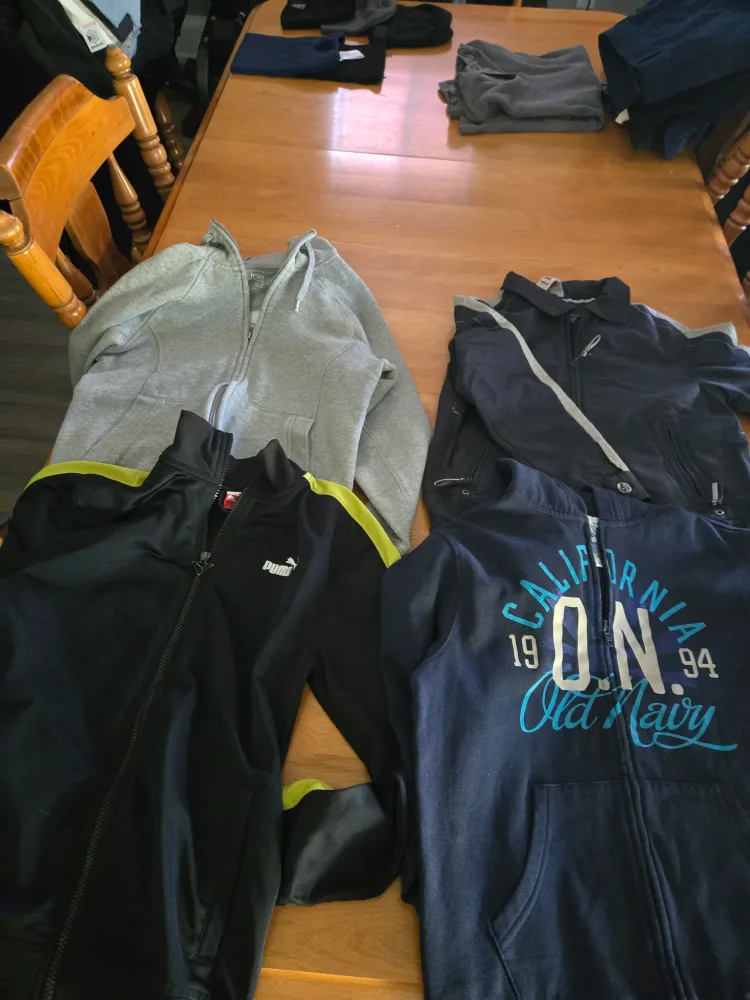 Assorted Jackets & Sweaters - Puma, Old Navy, Nike & More! image indicator(5)