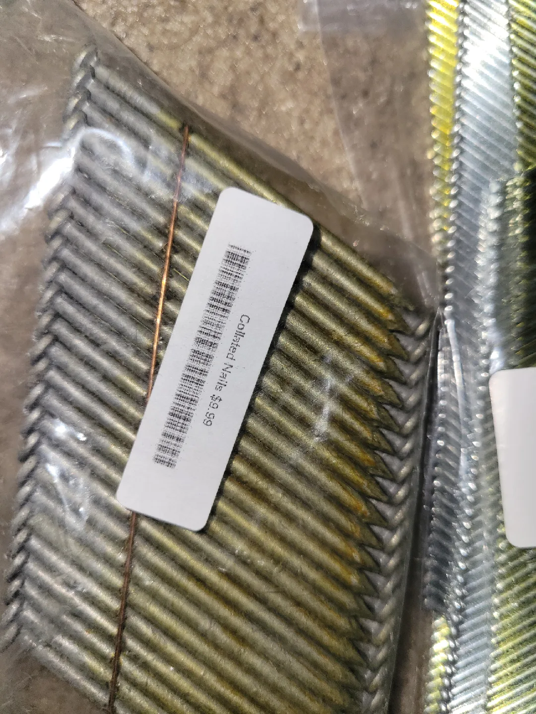 Prime DA212 33 Degree Galvanized Nails - 2 1/2" thumbnail