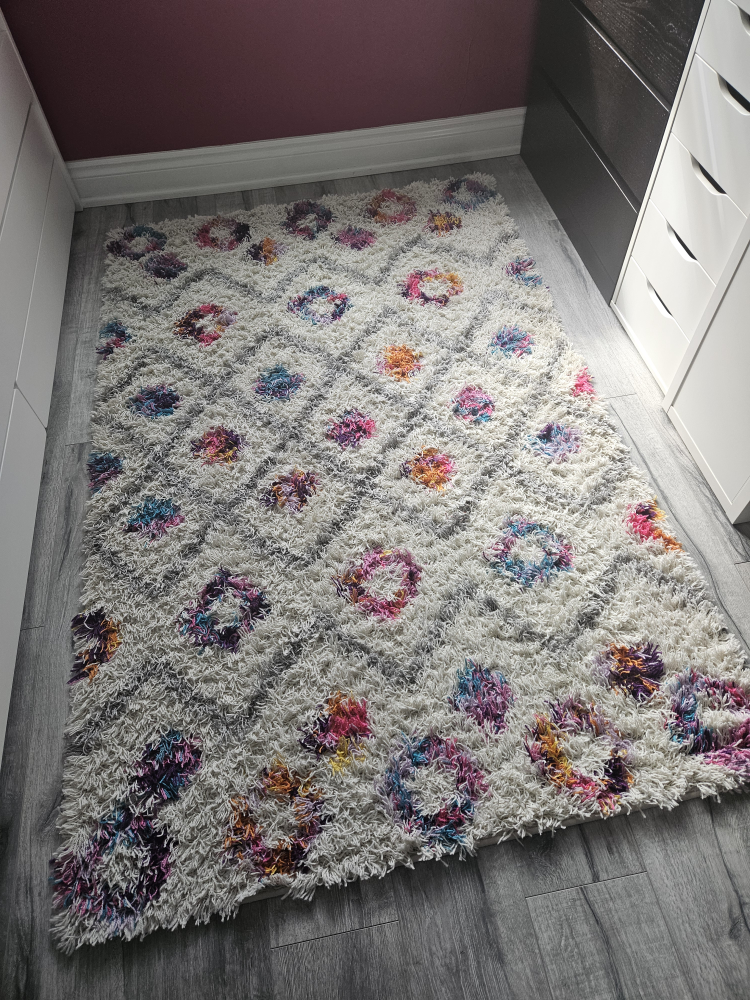 Patterned Shag Rug