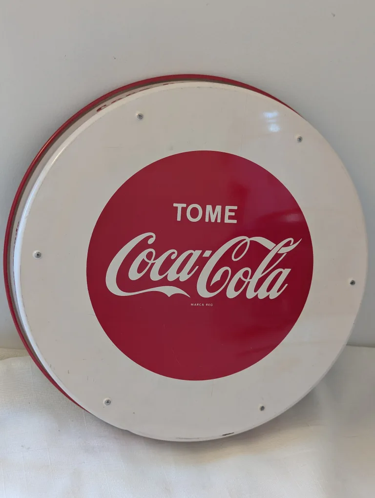 Coca Cola Mexican 1968 Serving Tray Tacos & Coke image indicator(3)
