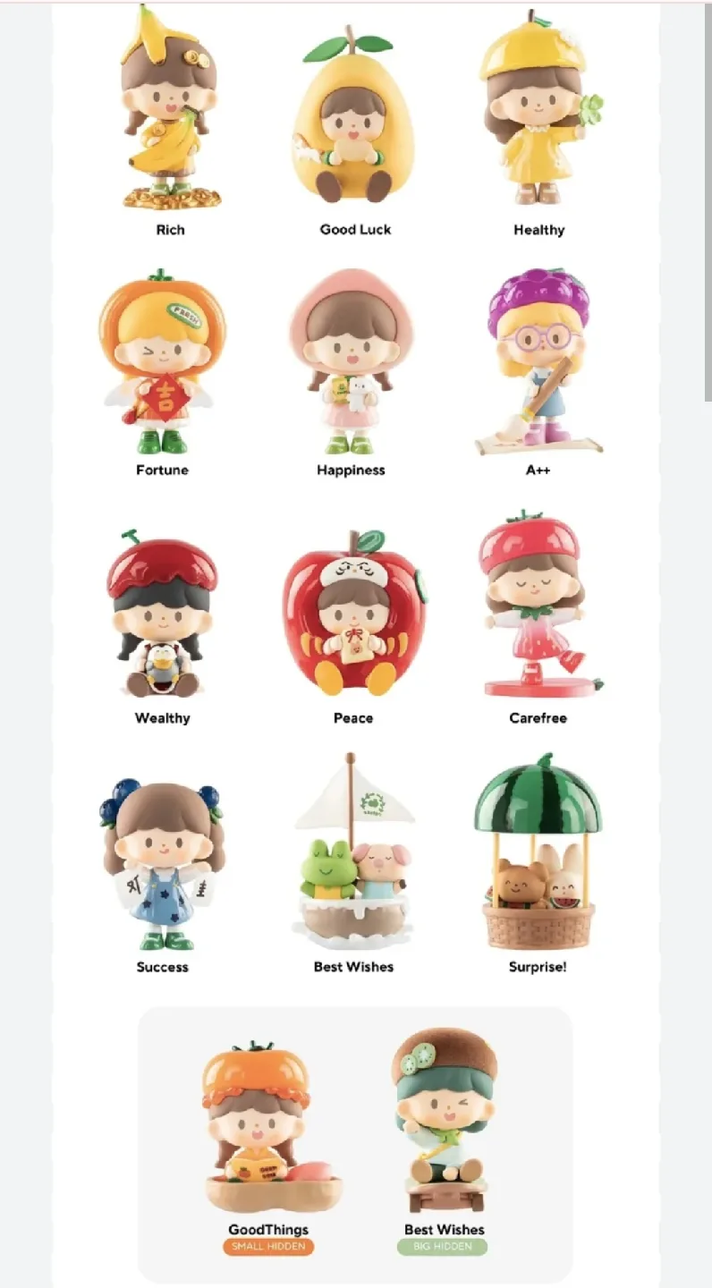 Unofficial zZoton Blessing for Fruits Series Set image indicator(2)