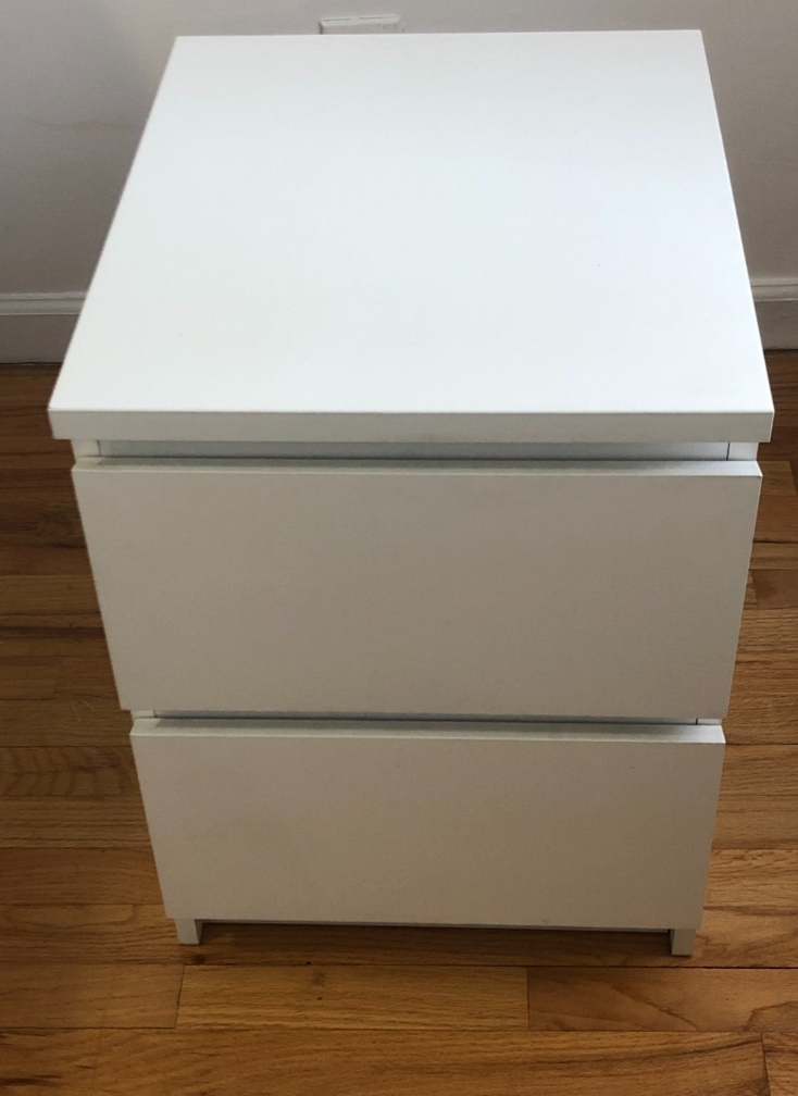 ikea malm dresser and nightstand - photo 3