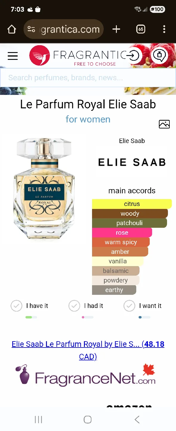Decluttering Alert! Elie Saab Le Parfum Royal for Women image indicator(2)