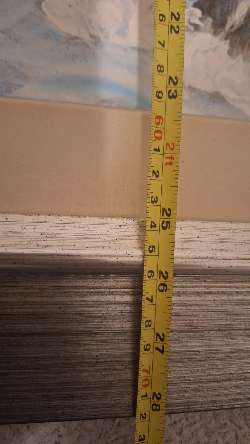 Framed Painting - Ocean Scene, 34x27 inches image indicator(3)