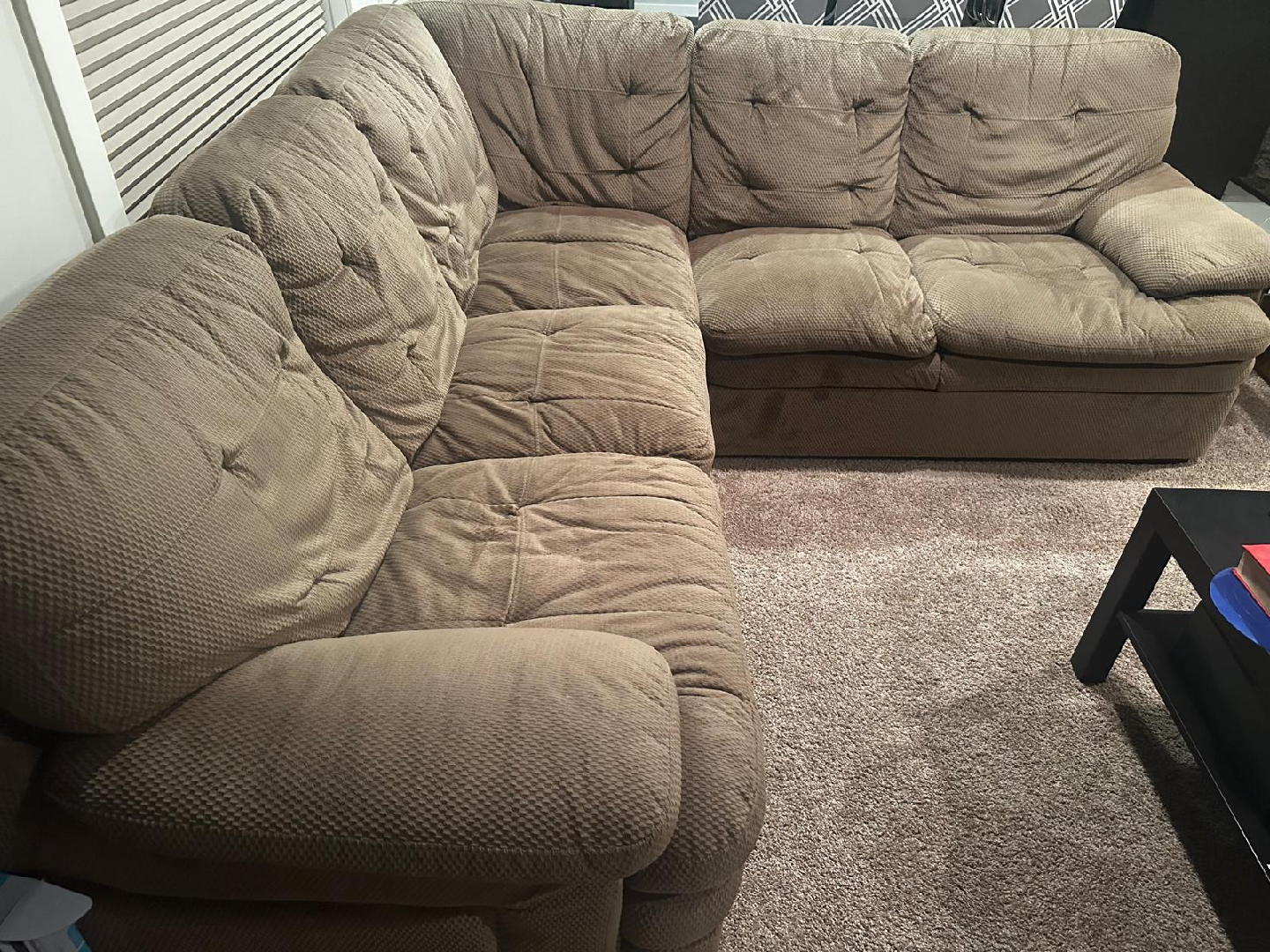 Brown Sectional Sofa