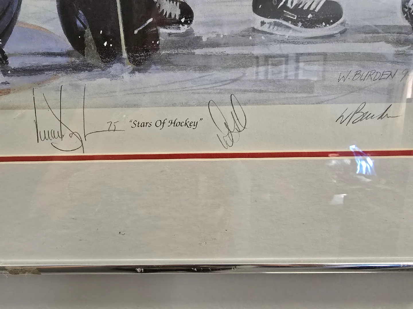 Framed Hockey Print: "Stars of Hockey" image indicator(3)