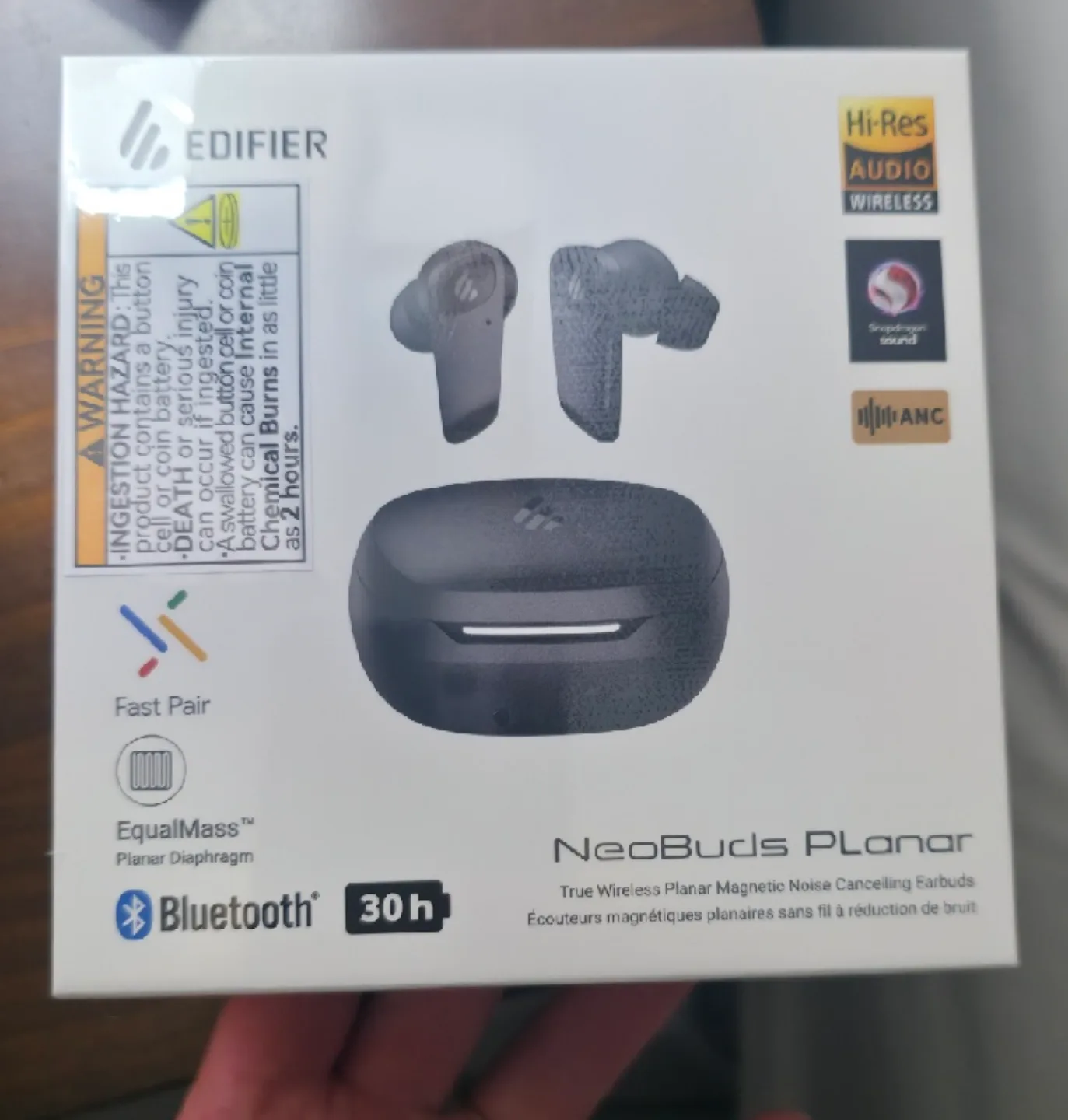 BRAND NEW EDIFIER NEOBUDS PLANAR TRUE WIRELESS EARBUDS image indicator(10)