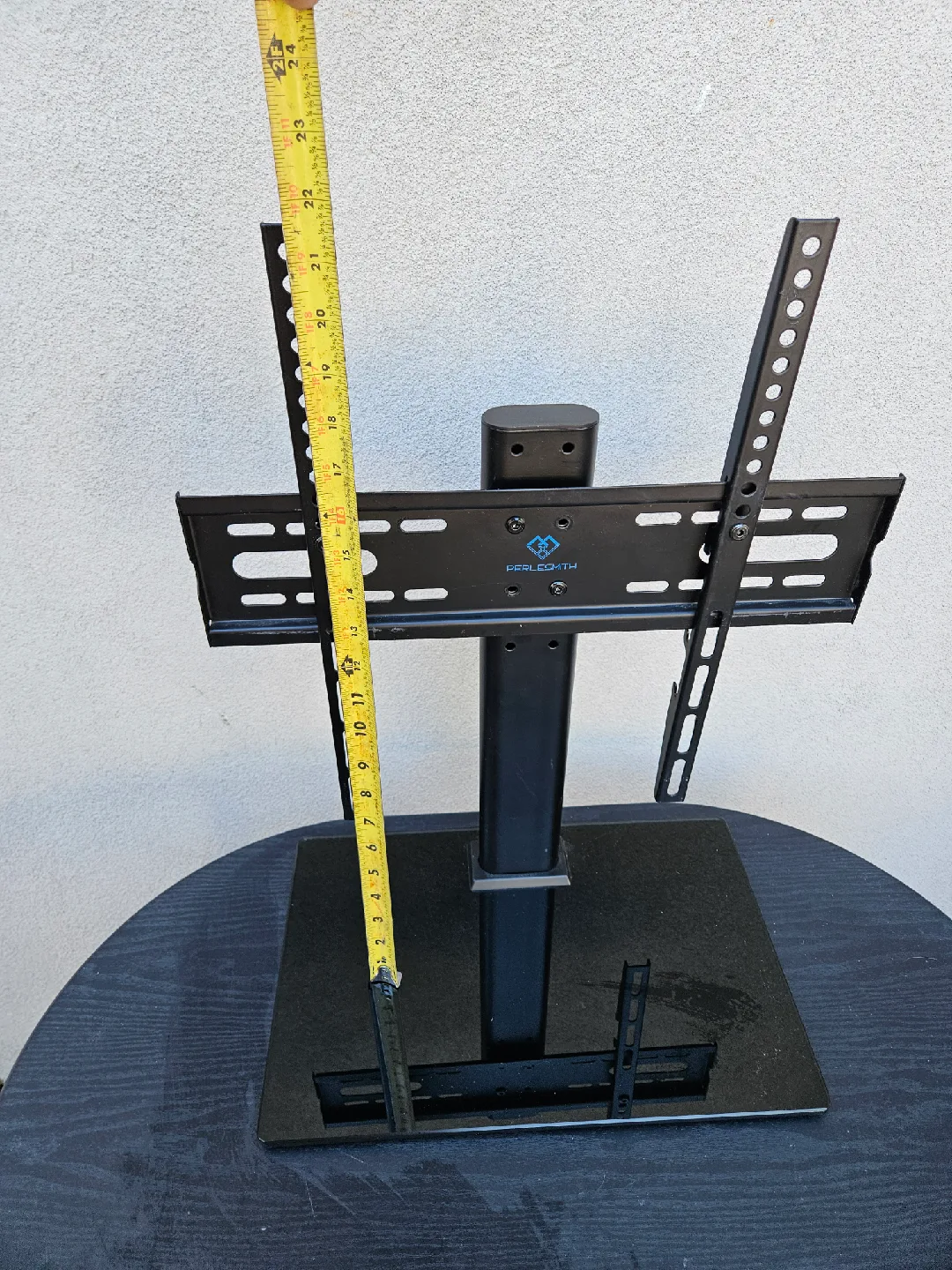 PERLESMITH Universal TV Stand - Black image indicator(3)