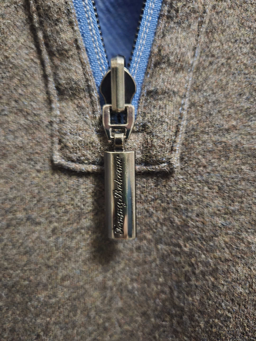 Tommy Bahama 1/2 Zip Pullover - Grey - photo 3