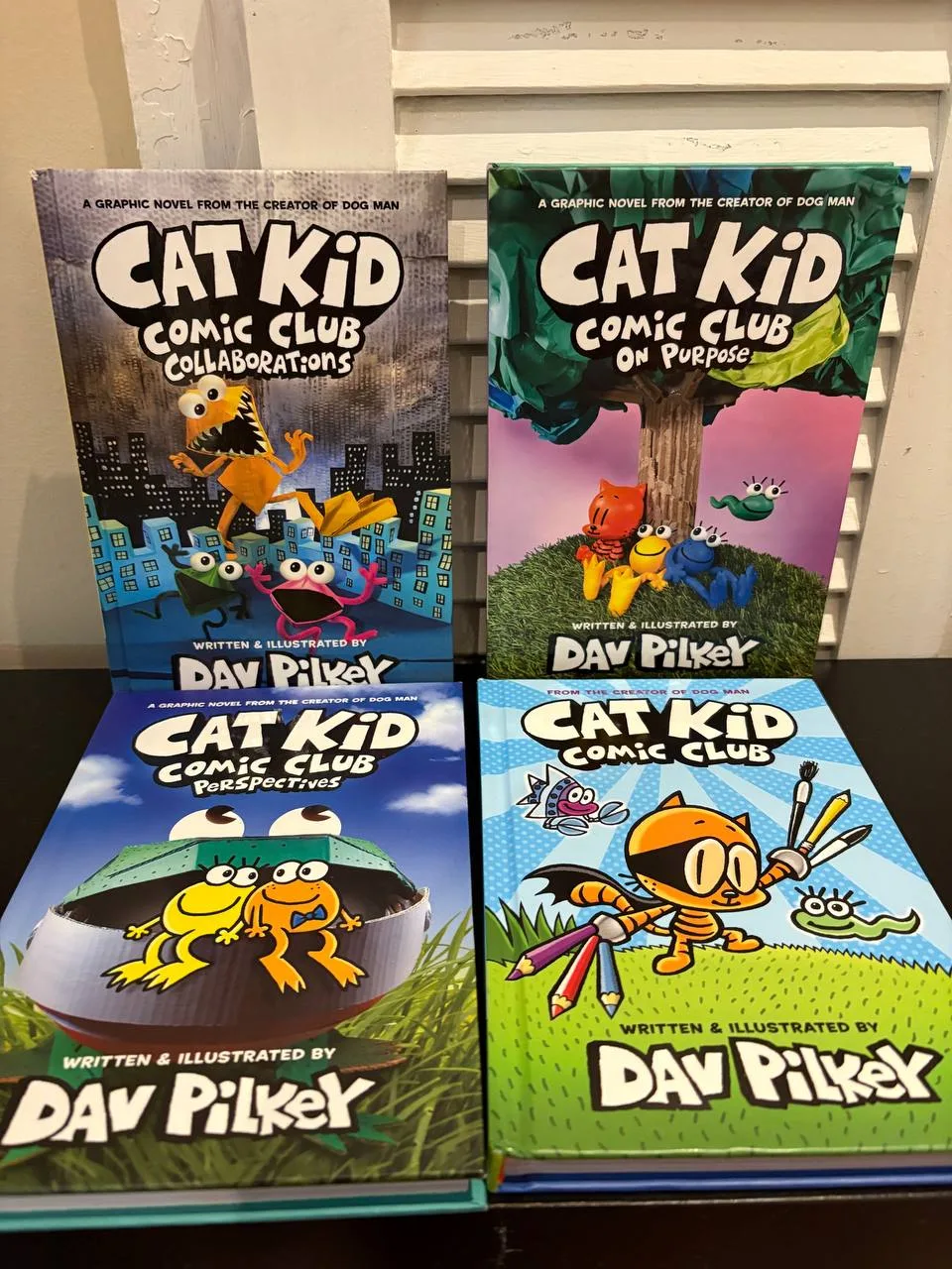 Cat Kid Comic Club Books by Dav Pilkey thumbnail