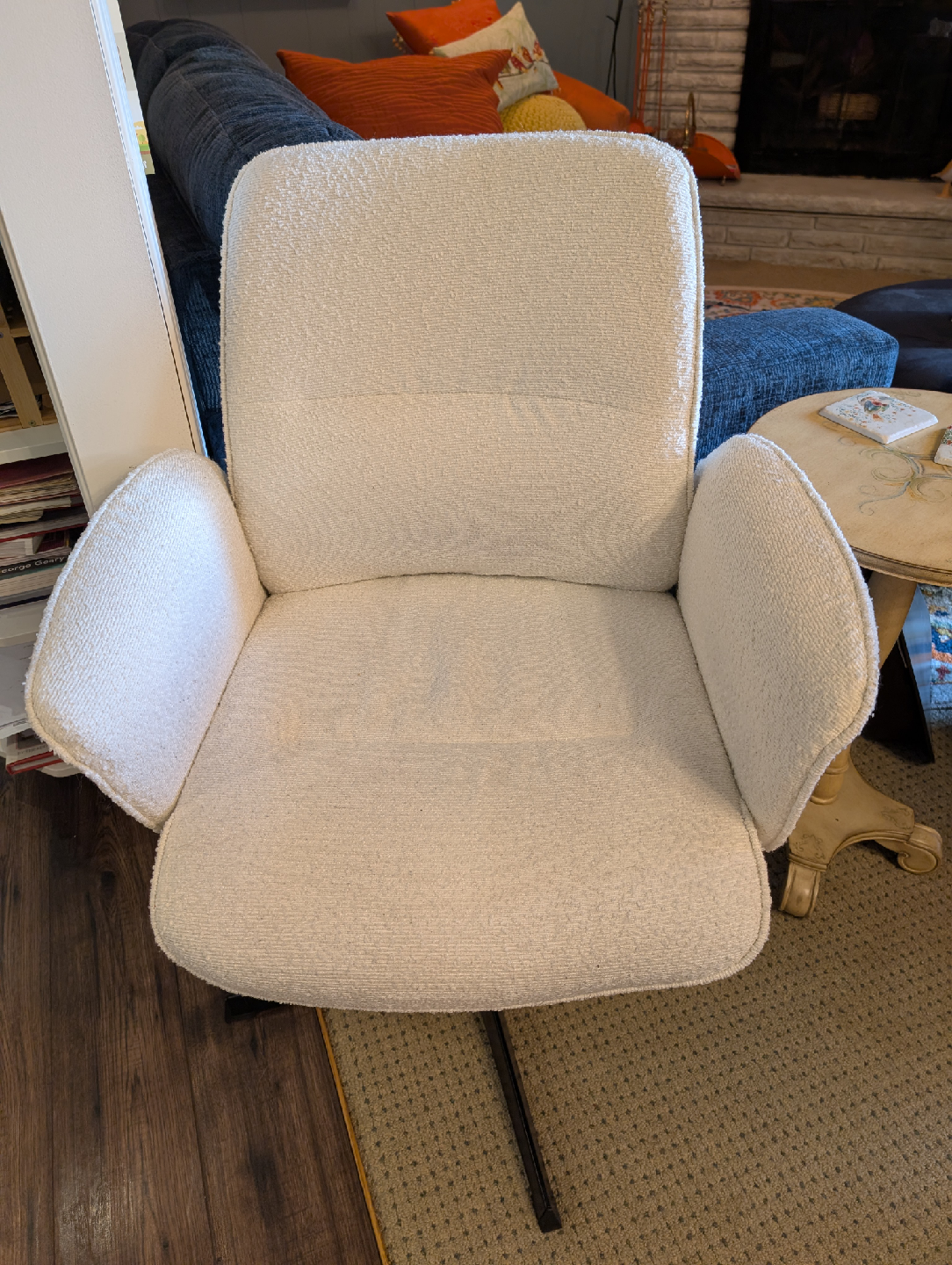 Swivel Office Chair - White - photo 2