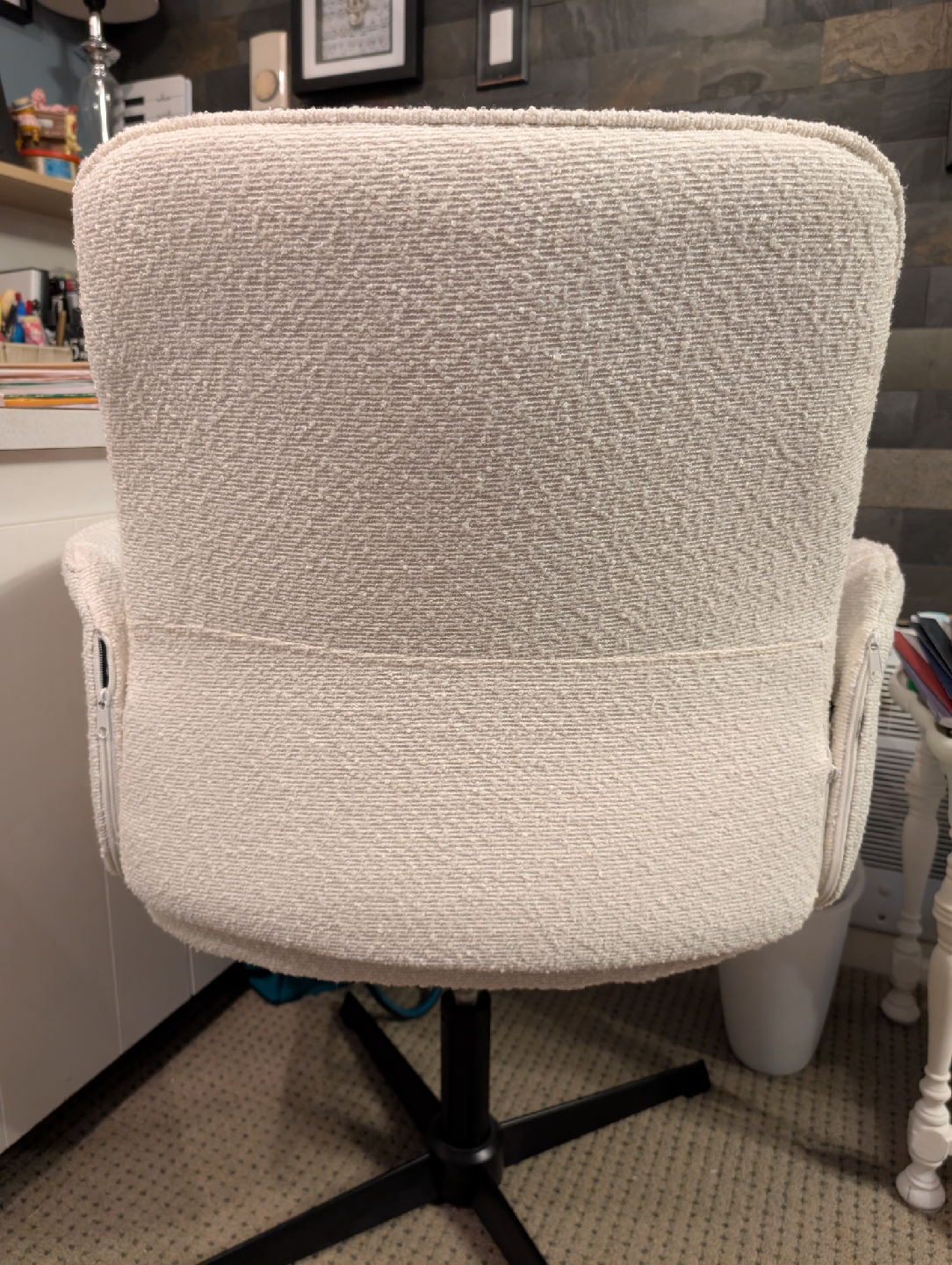 Swivel Office Chair - White - photo 5