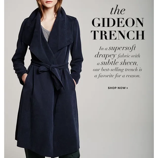 Club Monaco Gideon Trench Coat (XS) image indicator(5)