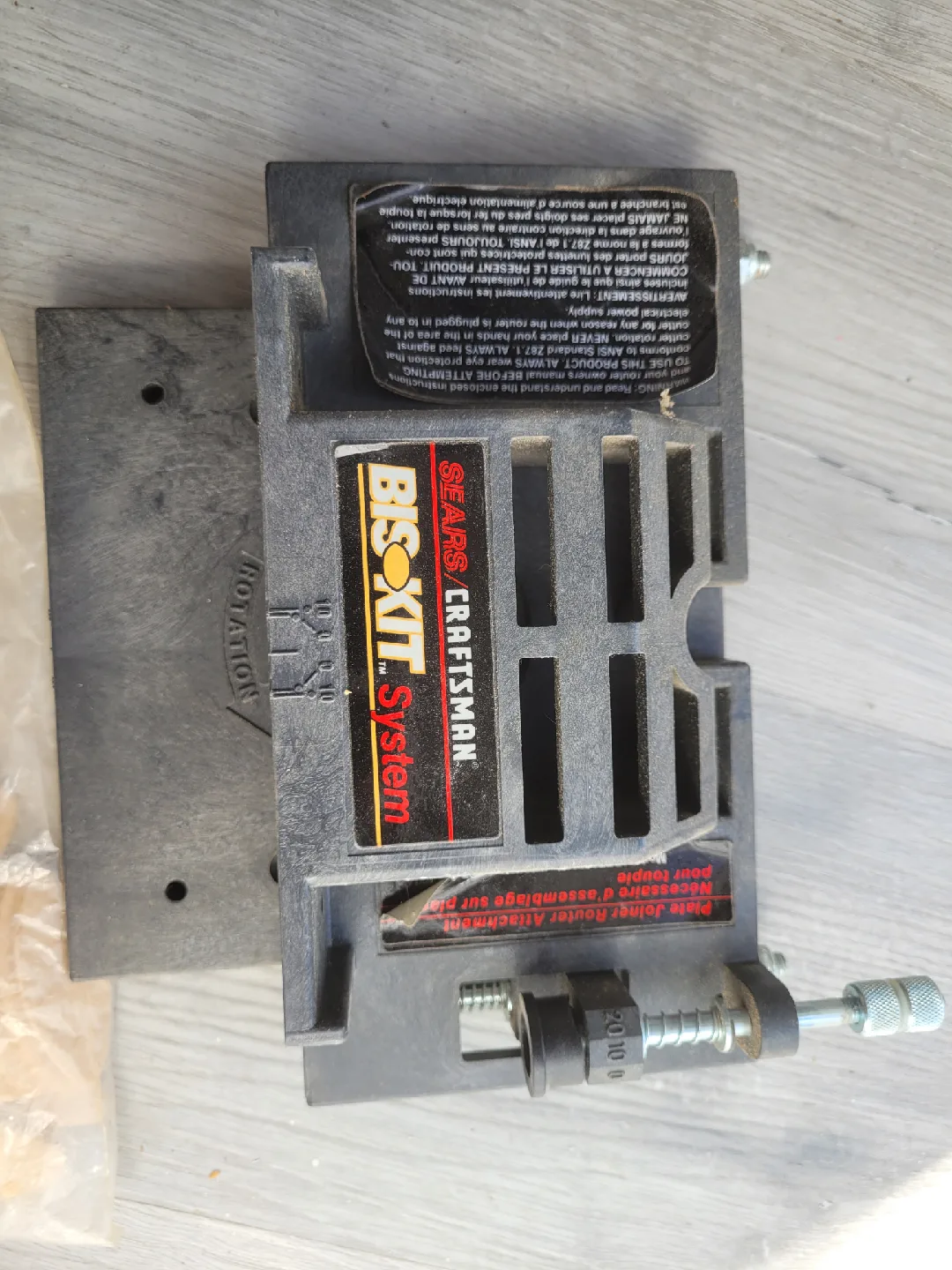 router biscuit jointer attachment image indicator(3)