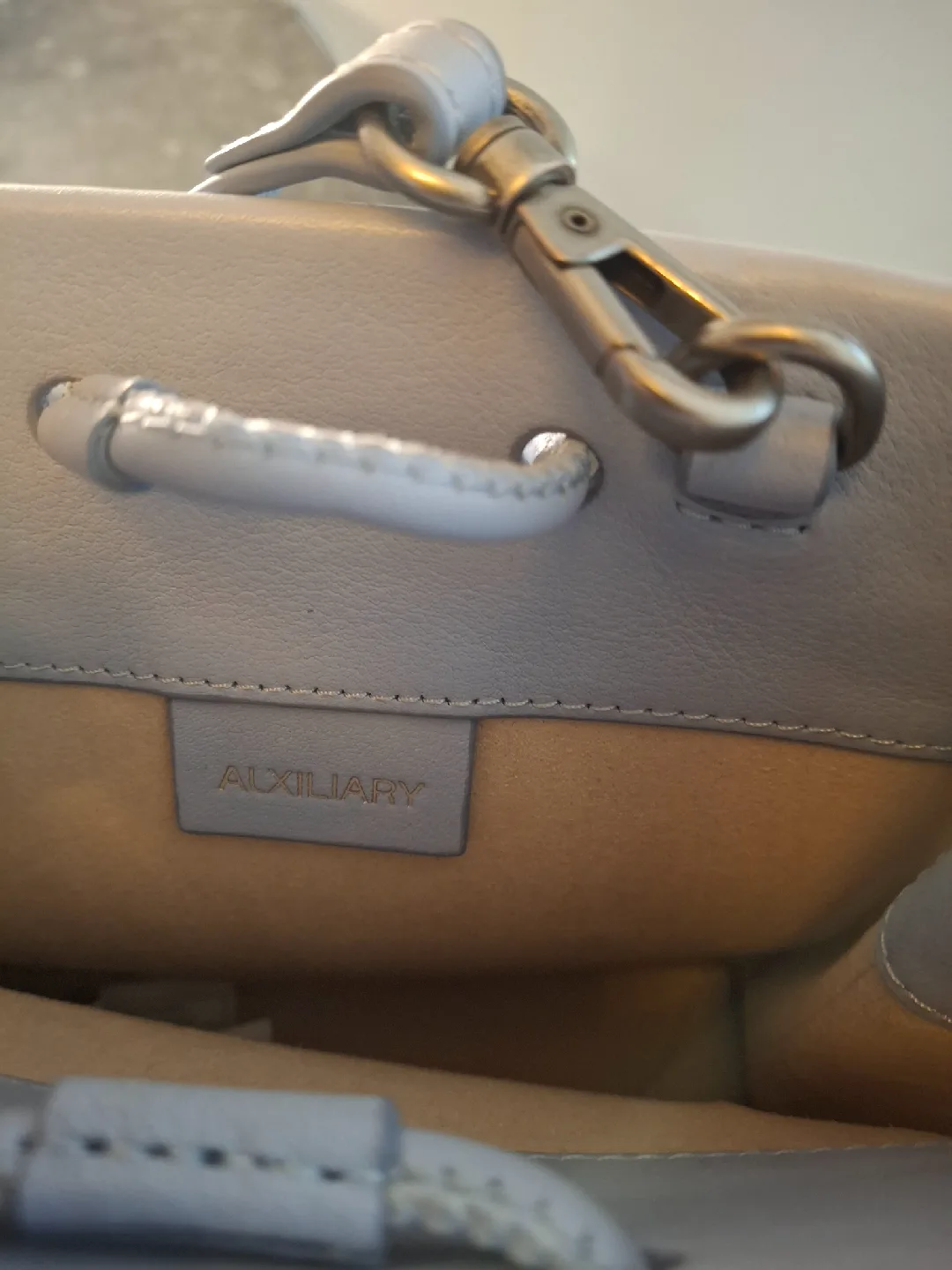 Auxiliary Light Blue Mini Tote Bag image indicator(2)