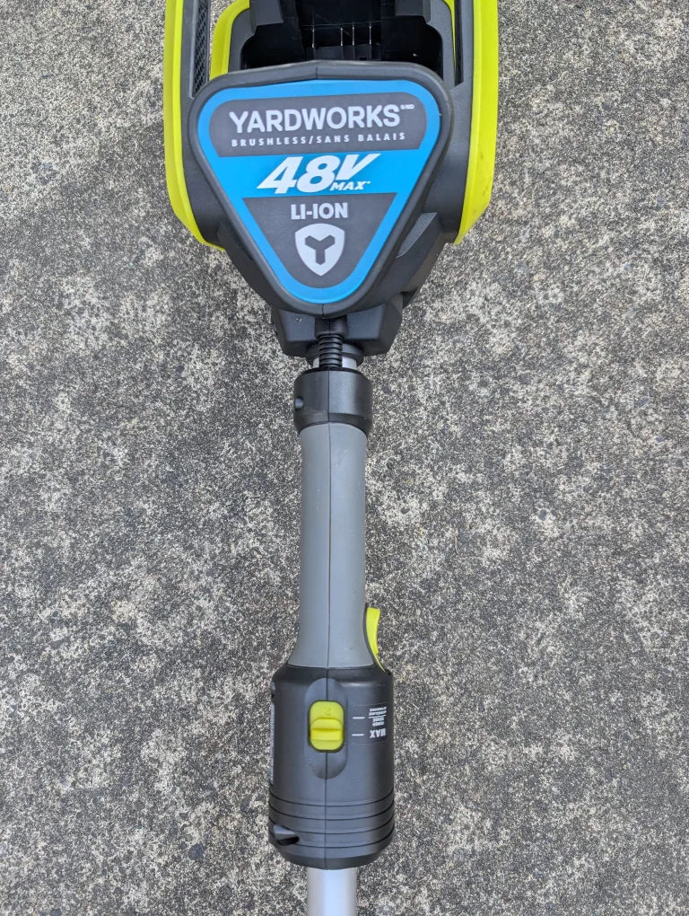 Yardworks 48V Max Li-Ion Cordless Grass Trimmer thumbnail