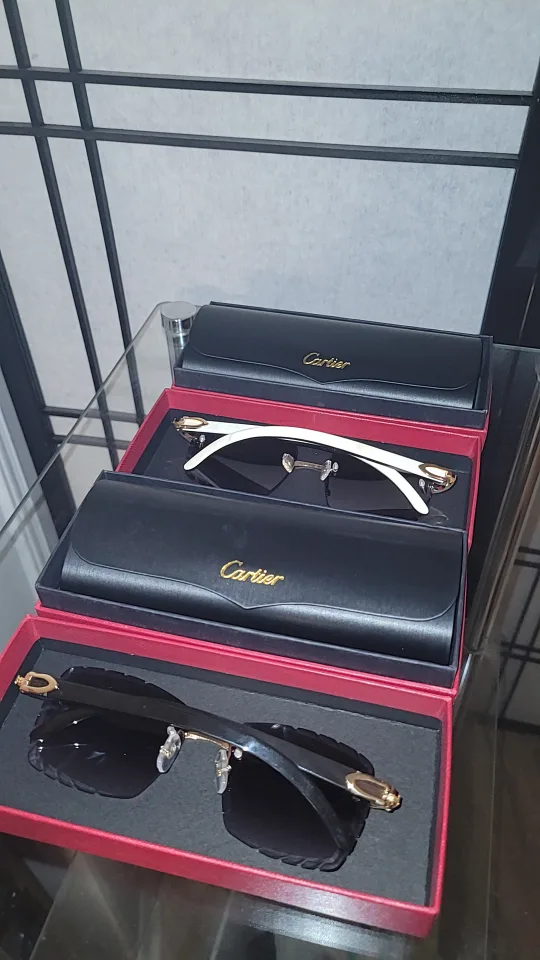 Cartier Glasses - White Buffalo Horn image indicator(5)