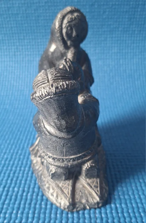 Inuit Stone Carving Sculpture Wolf Original image indicator(3)