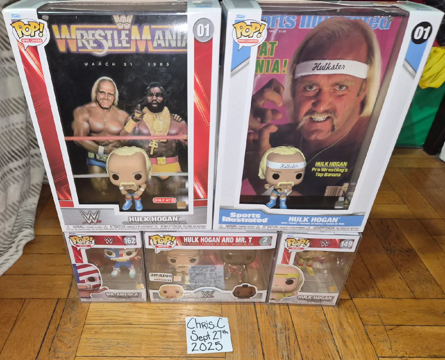 Hulk Hogan Funko Pop lot of 5 thumbnail