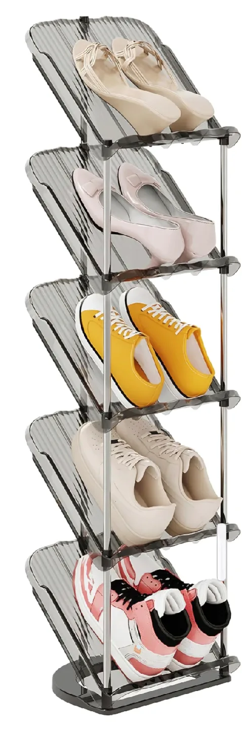 5-Tier Sloping Narrow Shoe Rack thumbnail