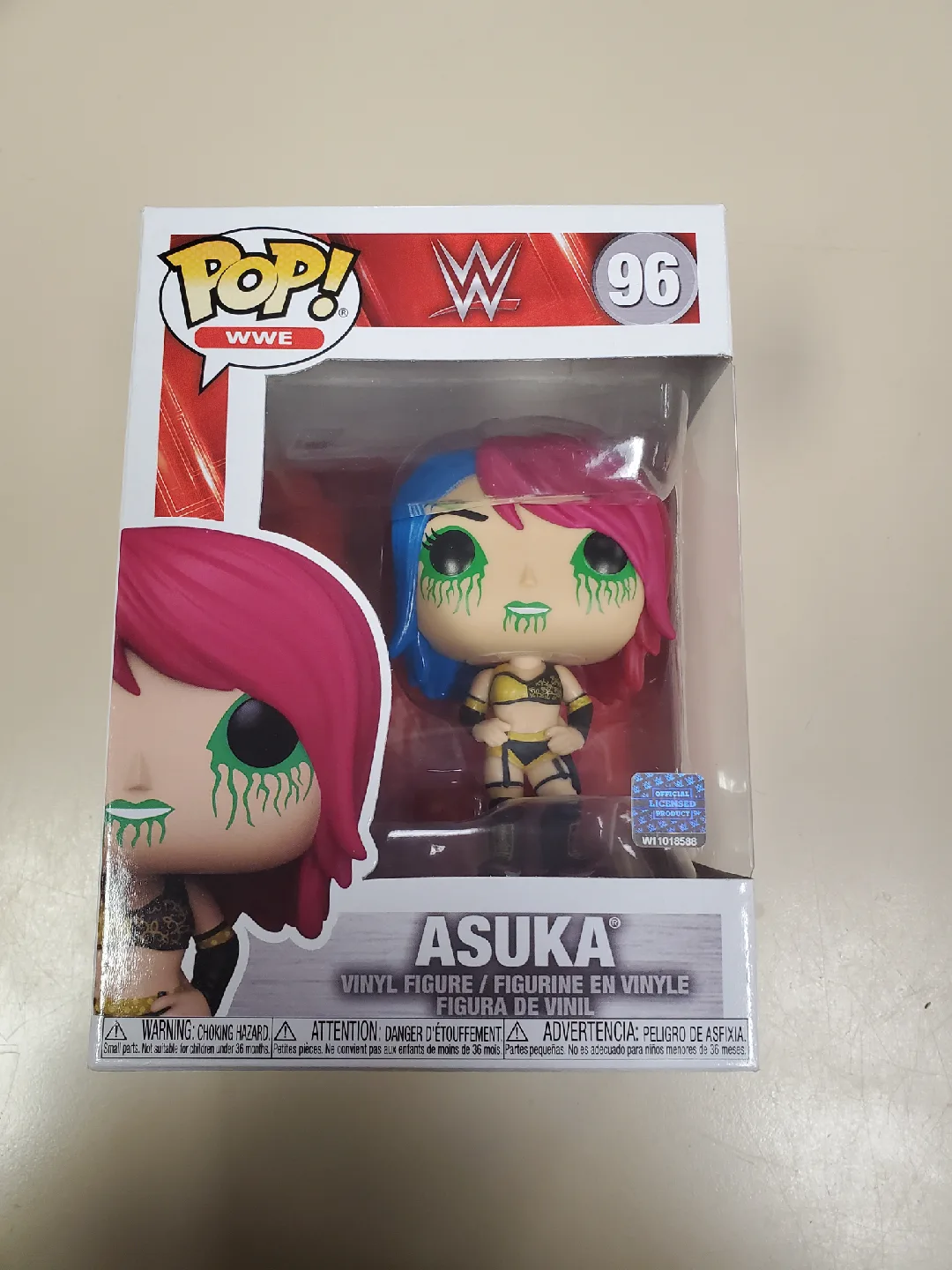 Funko POP! WWE Asuka #96 Vinyl Figure thumbnail