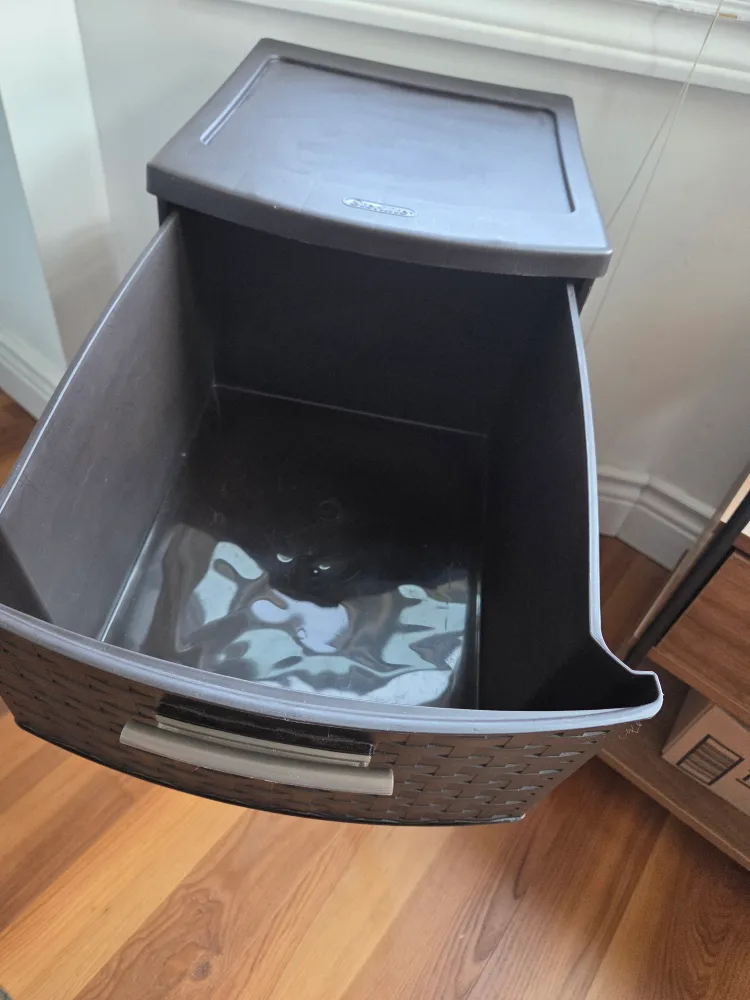 Sterilite 3-Drawer Weave Tower - Brown image indicator(3)