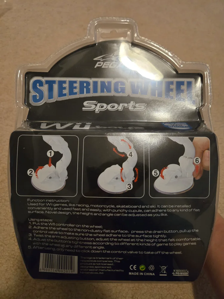 Wii Steering Wheel (Set of 2) [NEW IN BOX] image indicator(5)