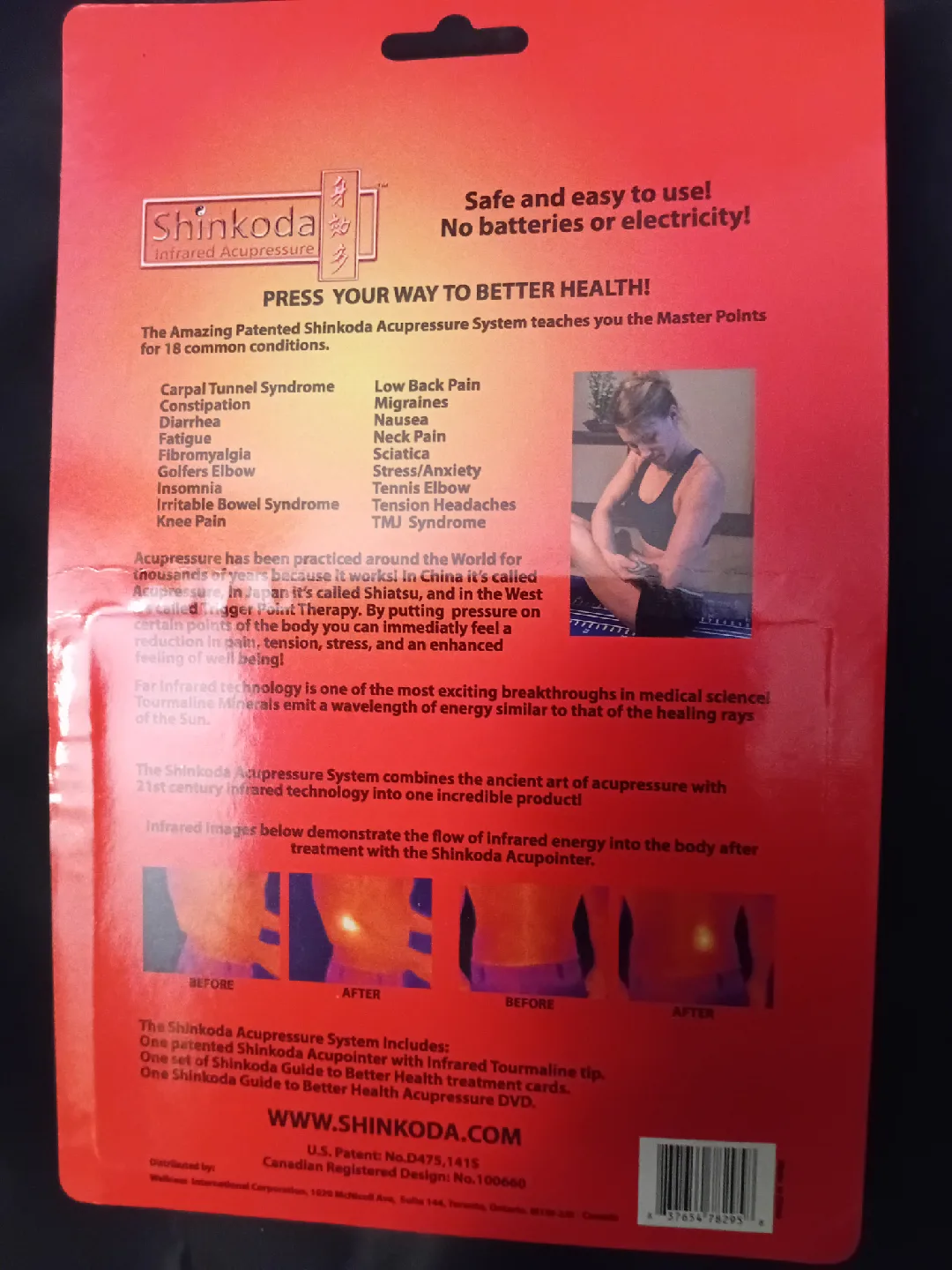 🥕 NEW!    Shinkoda Infrared Acupressure Tool image indicator(2)