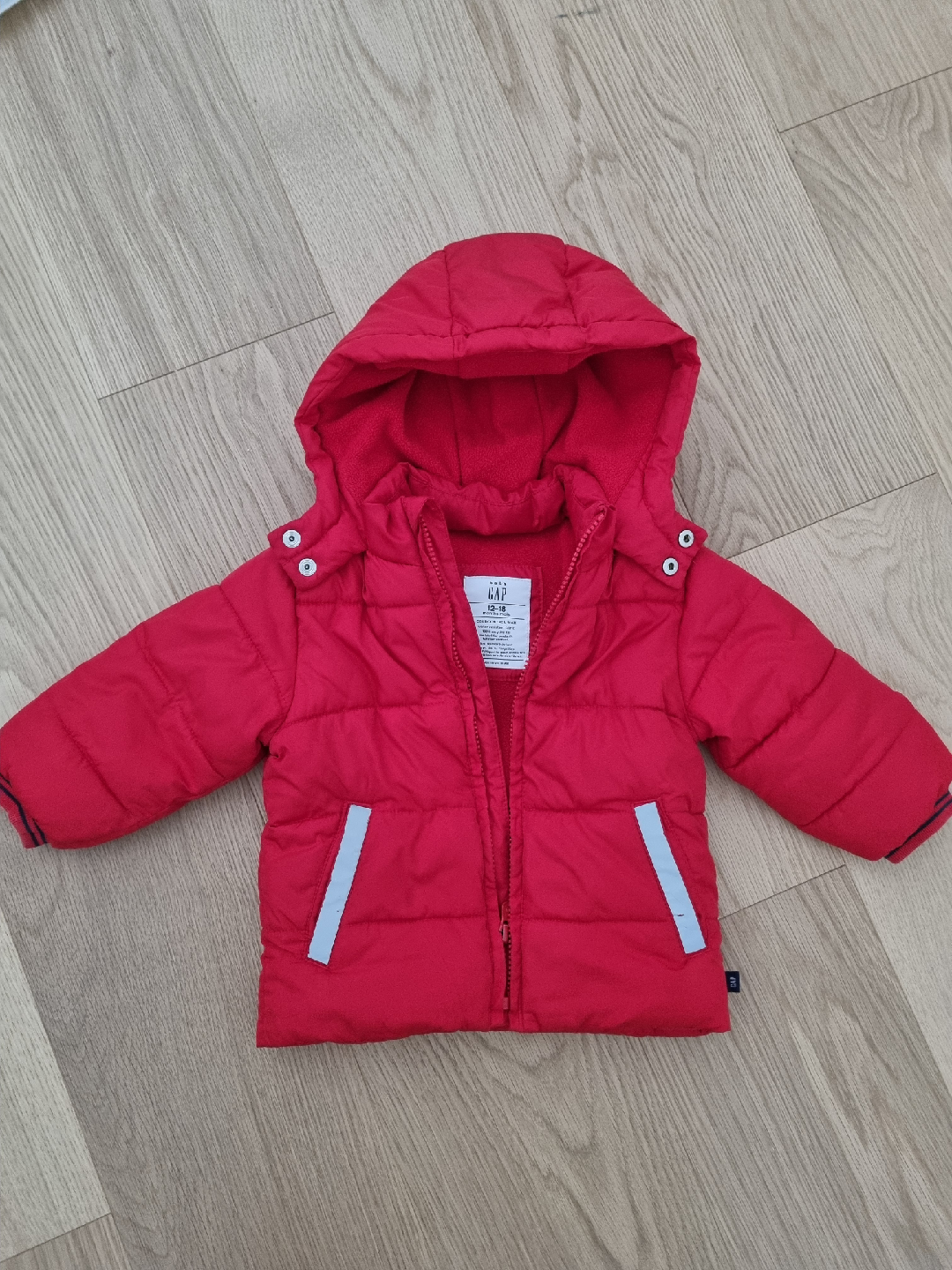 Baby Gap Puffer Jacket - 12-18 Months