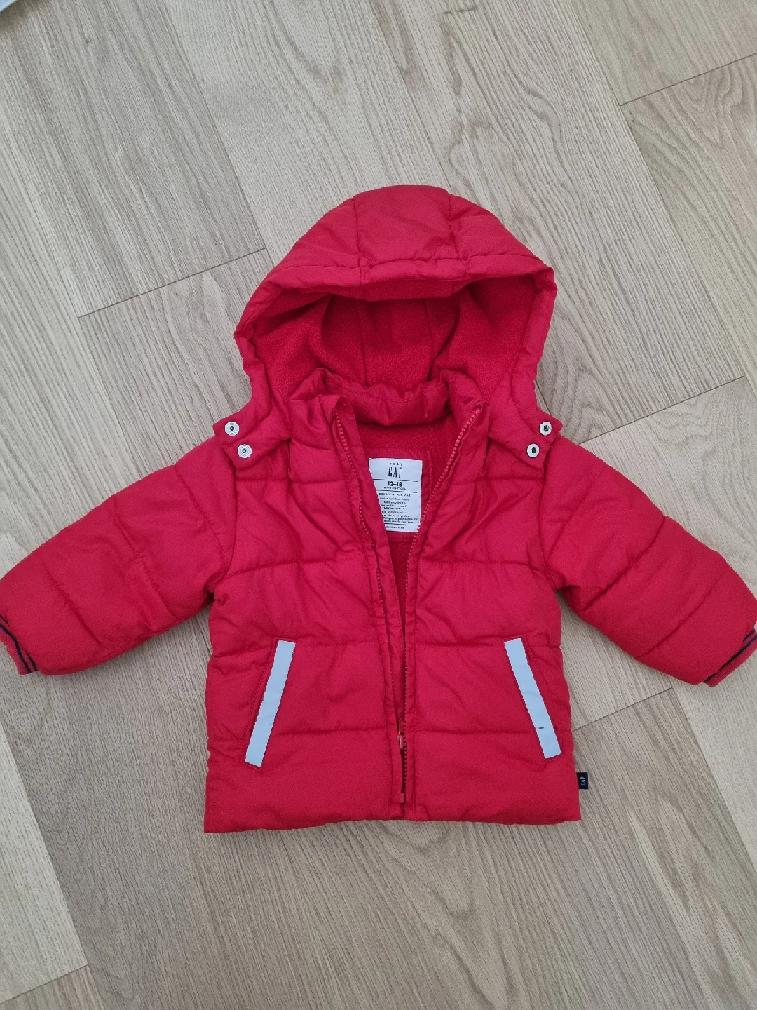 Baby Gap Puffer Jacket - 12-18 Months thumbnail