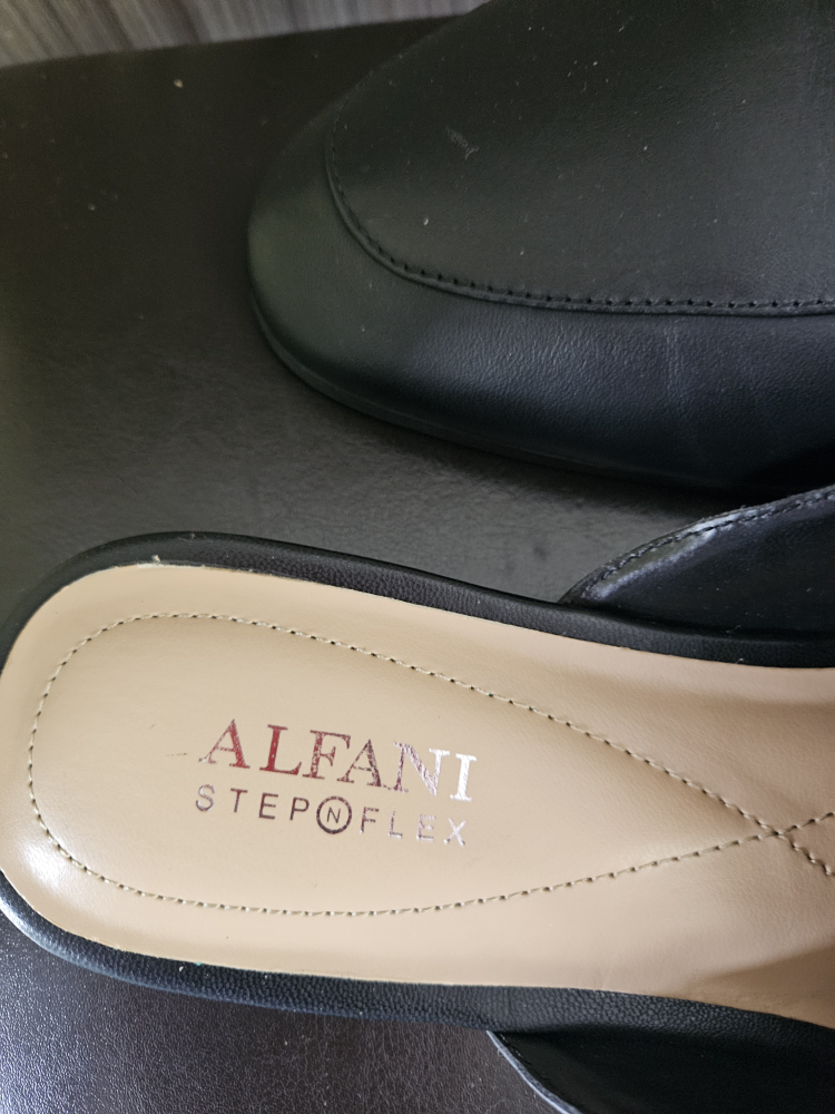 Alfani Step Flex Black Mules - Size 10.5 - photo 2