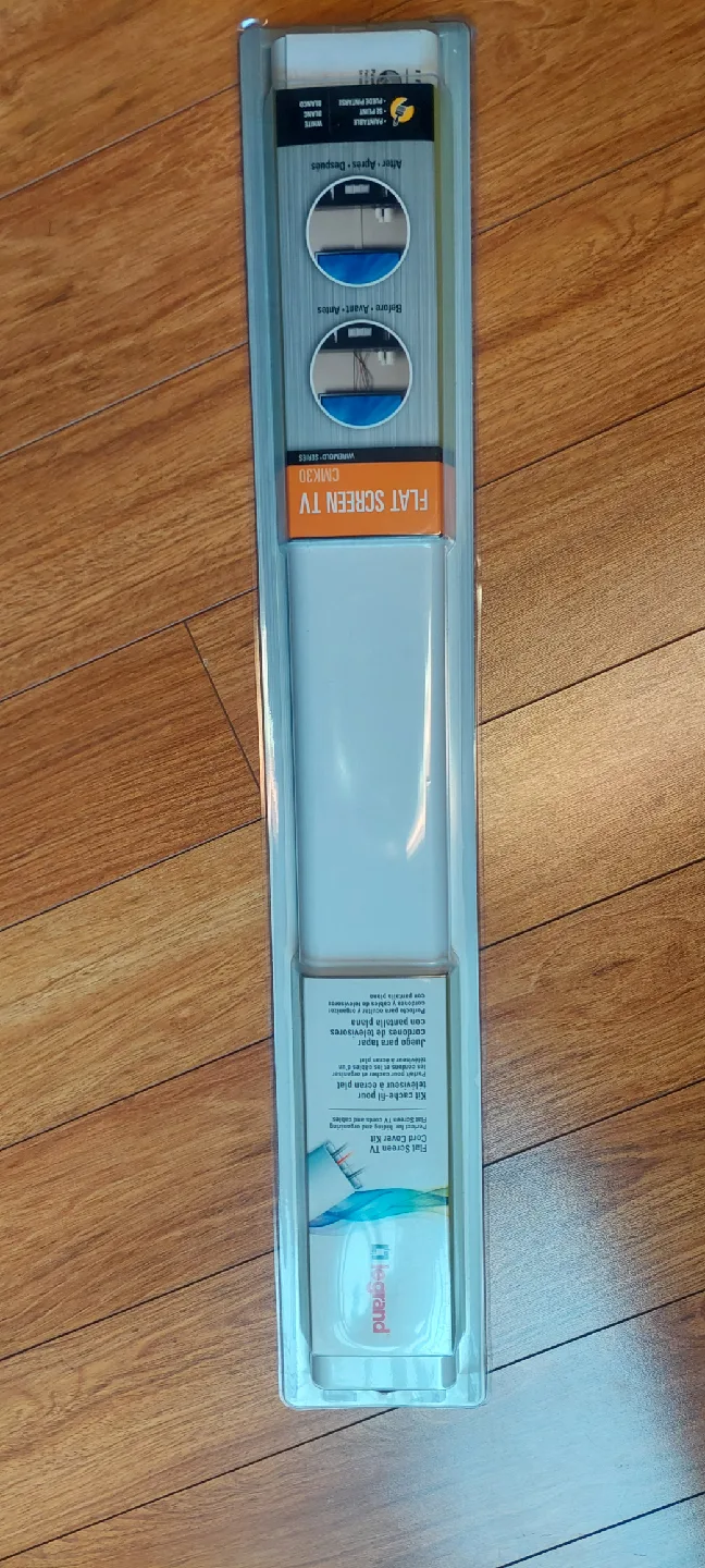 Legrand Flat Screen TV Cord Cover Kit image indicator(3)