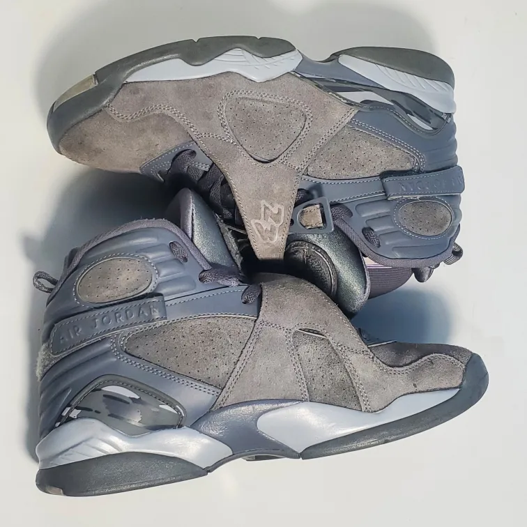 Men’s Jordan 8 Retro Cool Grey 305381-014 Size 9.5 image indicator(6)