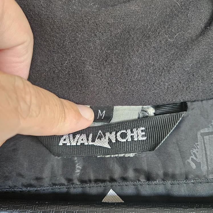 Avalanche winter coat Men's Size M Mid Length Parka Black image indicator(6)