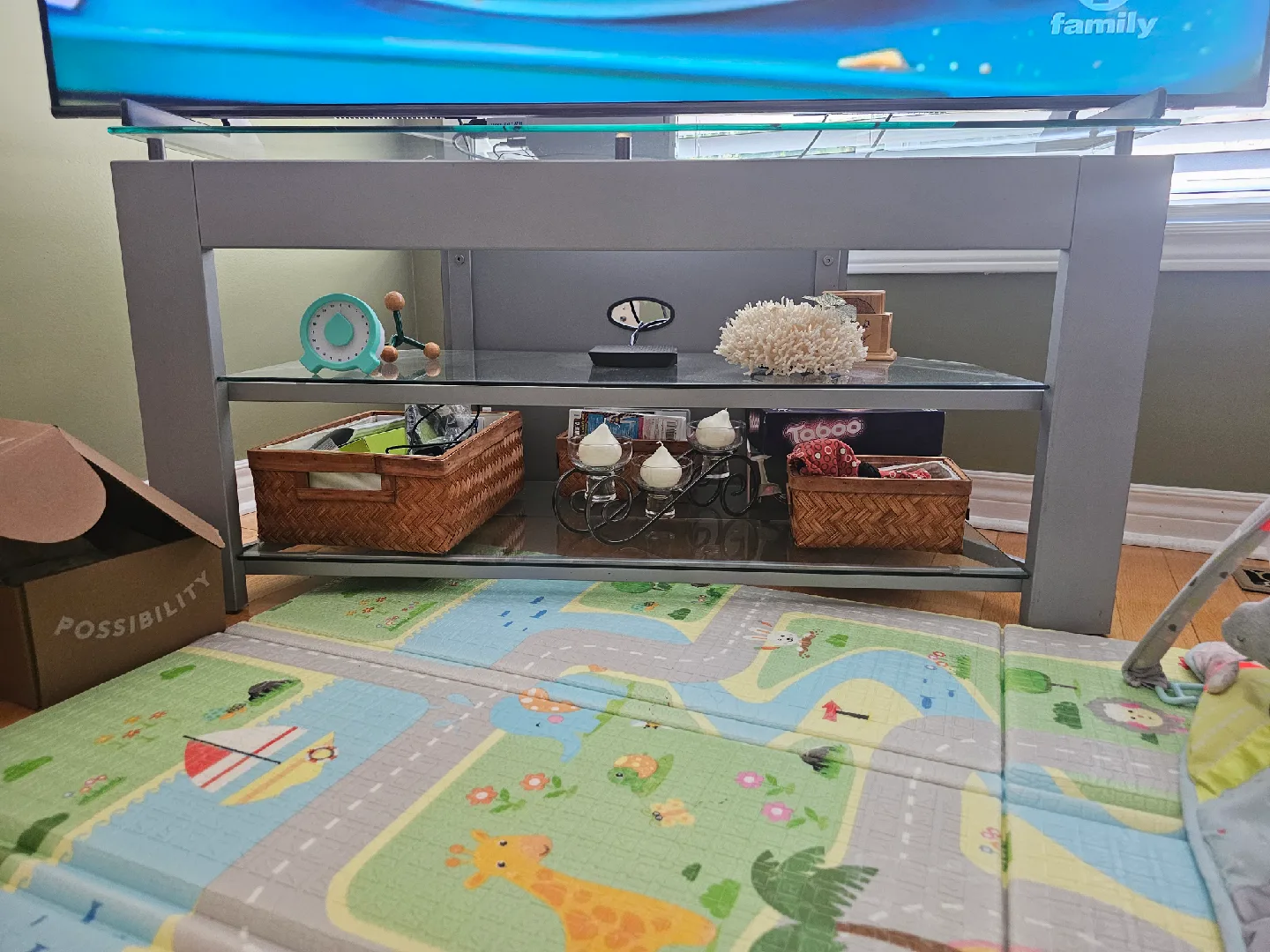 Glass TV Stand thumbnail