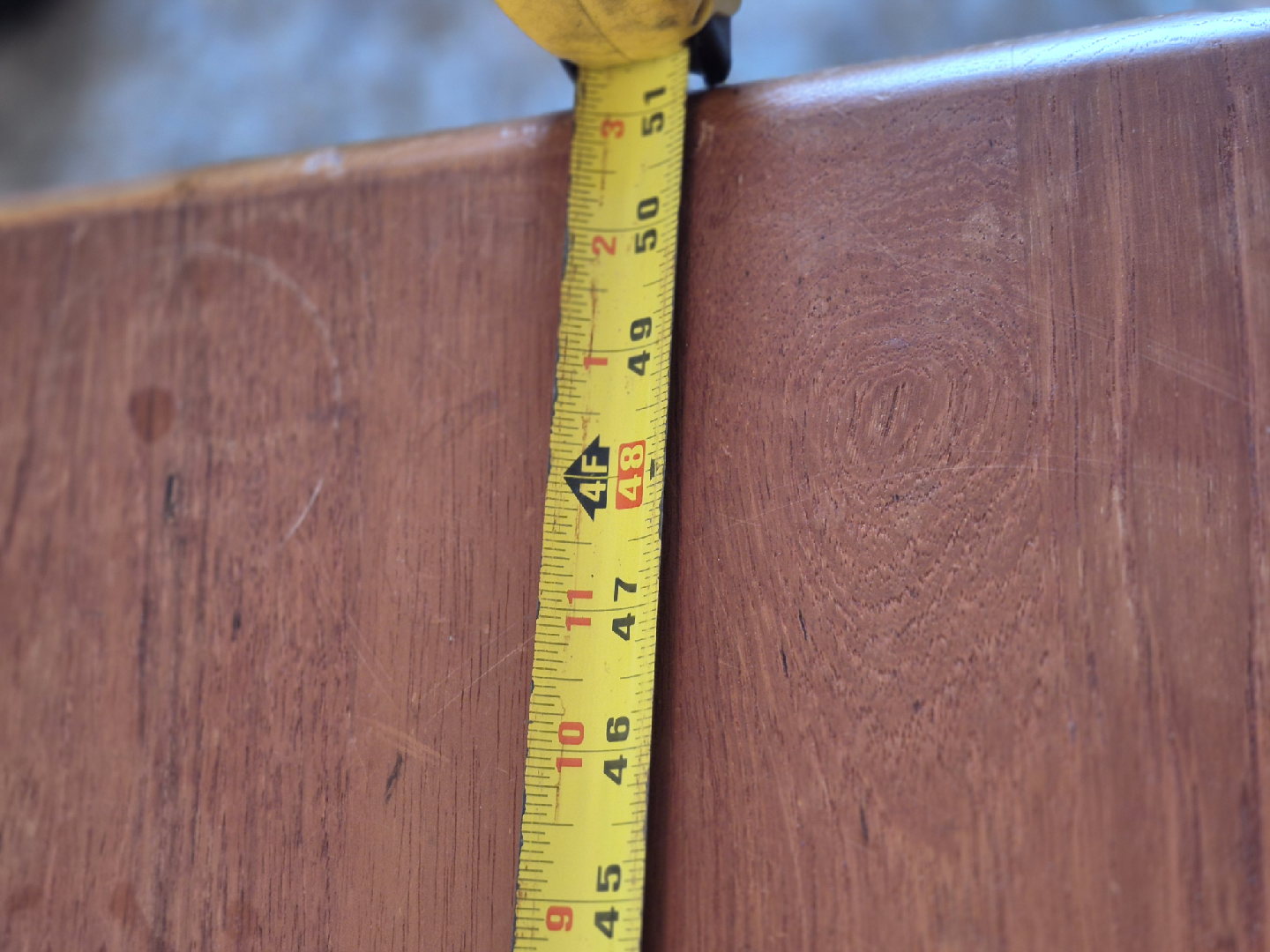 Wooden Table - 52 x 29 inches - photo 3