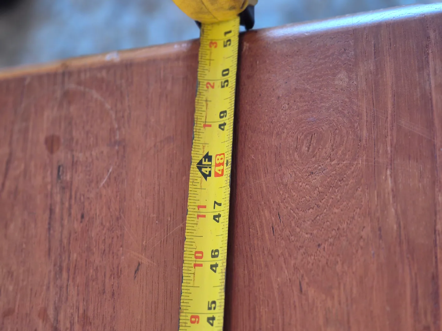 Wooden Table - 52 x 29 inches image indicator(3)