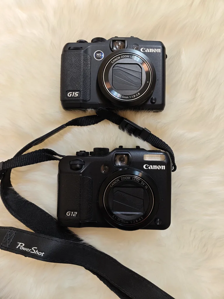 Canon PowerShot G15 & G12 Digital Cameras thumbnail