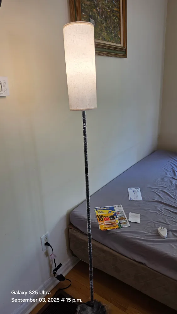 FOME Floor Lamp - Modern LED with Lampshade thumbnail