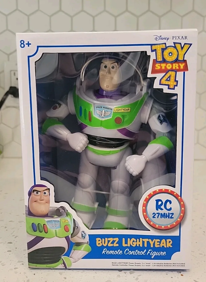 Disney Pixar Toy Story 4 Buzz Lightyear Remote Control Figure thumbnail