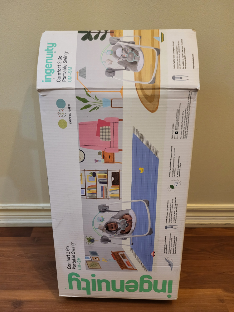 Ingenuity Comfort 2 Go Portable Swing 0M-9M
