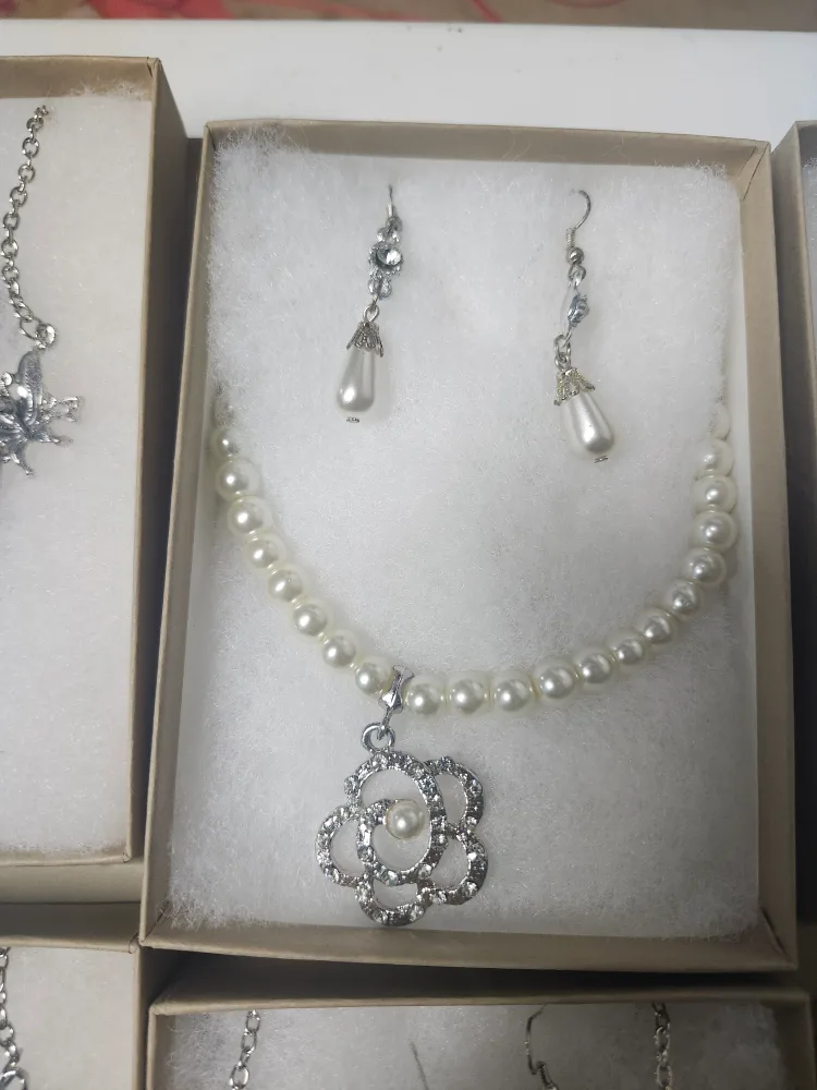 Necklace and Earrings Set image indicator(8)