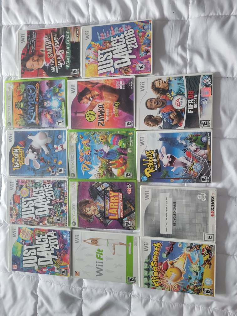 XBOX360 Wii Games