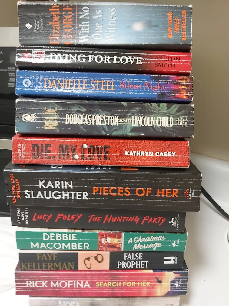 Lot of Paperback Books - Various Authors & Titles image indicator(4)