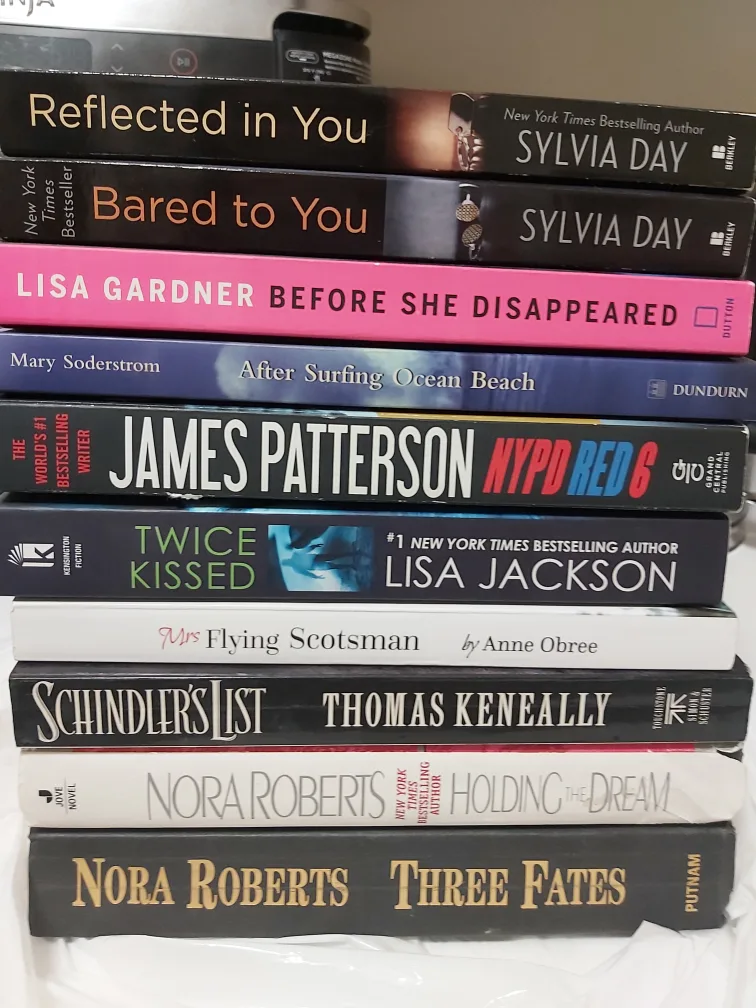 Lot of Paperback Books - Various Authors & Titles image indicator(7)