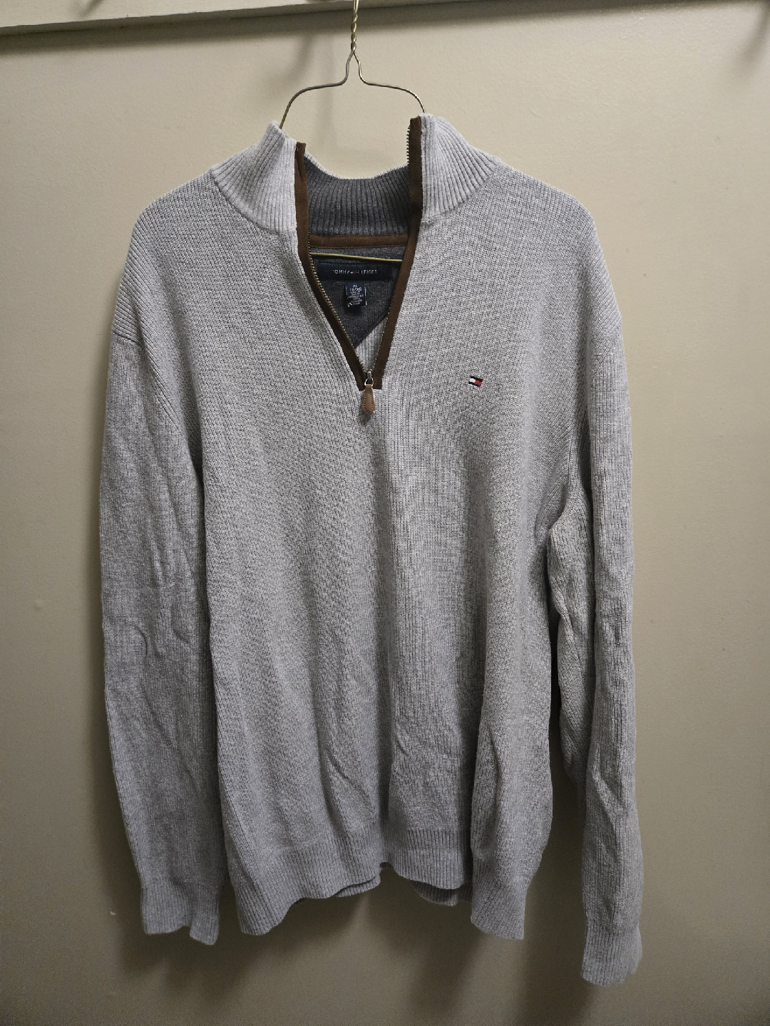 Tommy Hilfiger Grey XL Sweater