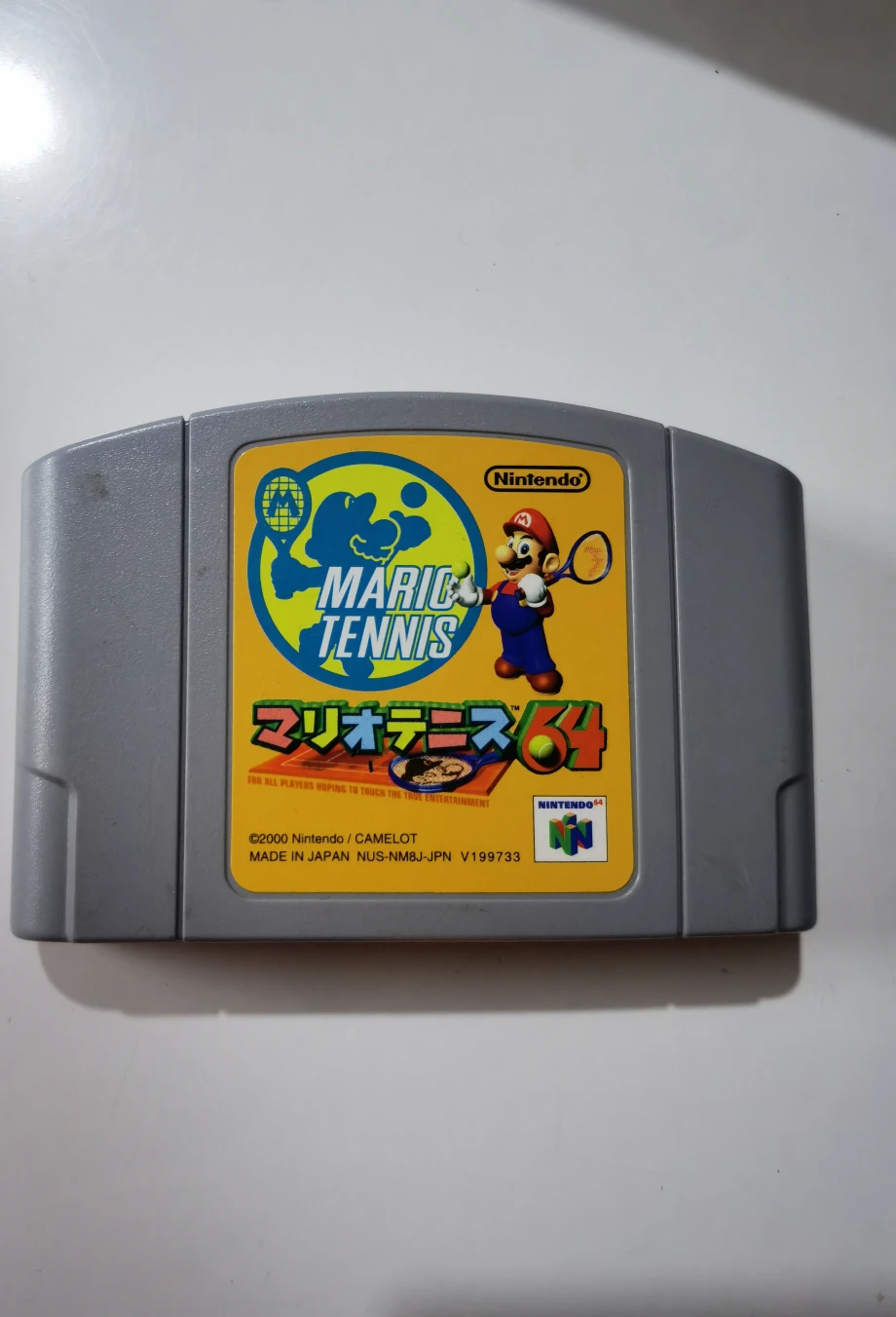 Mario Tennis 64 Nintendo Game