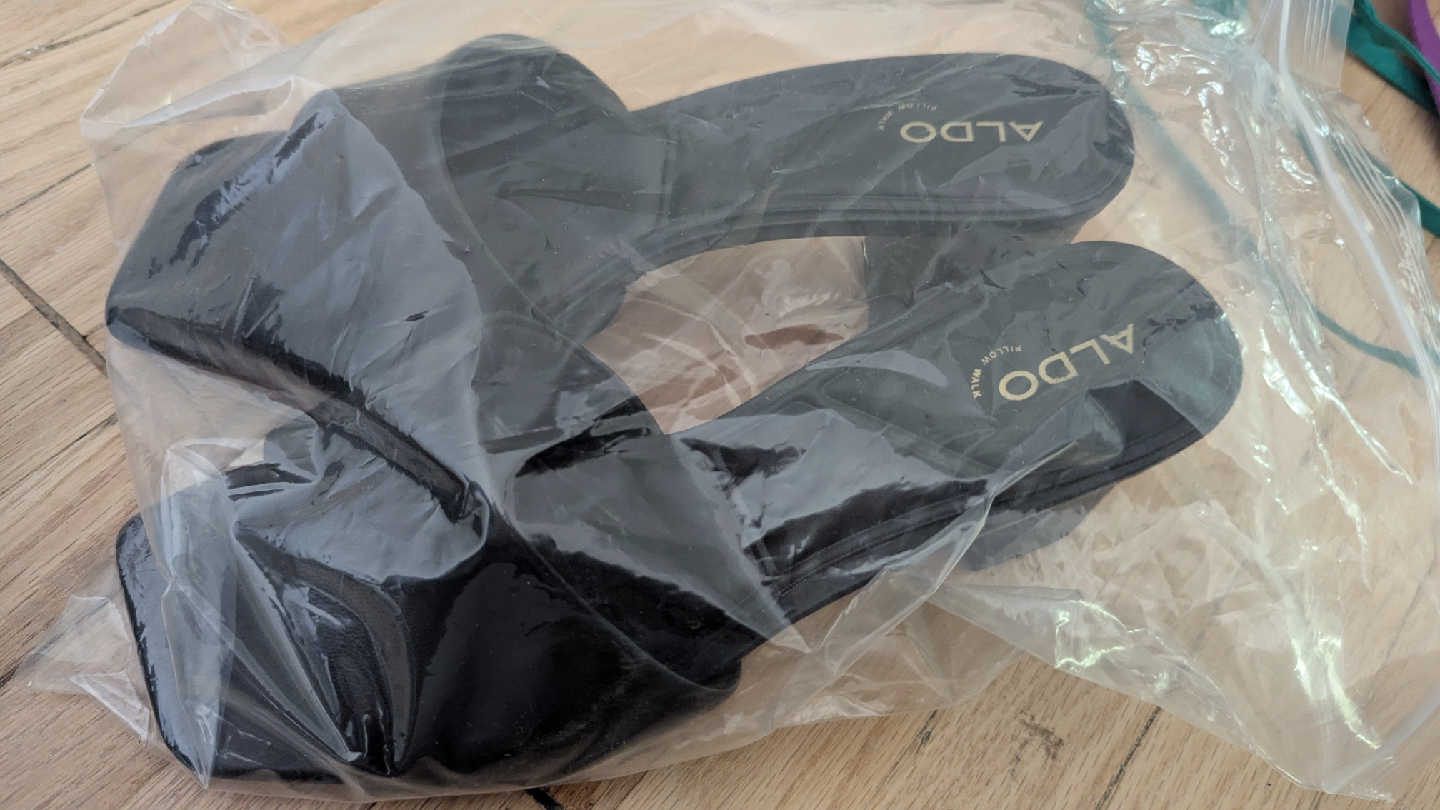 ALDO Pillow Walk Black Heels - photo 2
